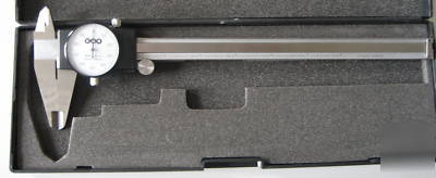 8â€ dial caliper stainless steel premium swiss #810146