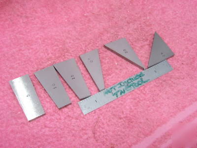 Angle gage blocks 6 toolmaker machinist precise ground
