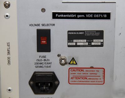 Automatic sample processor perkin elmer iss 200 185175