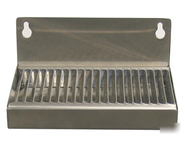 Beer drip tray wall mount tap kegerator keg draft bar