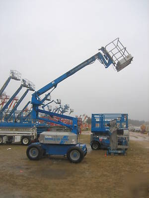 Genie Z30-20 electric boomlift articulating, air tires