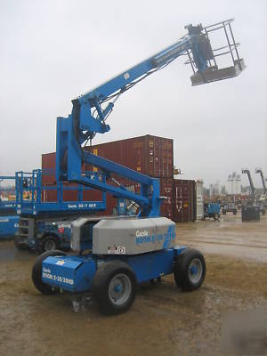 Genie Z30-20 electric boomlift articulating, air tires