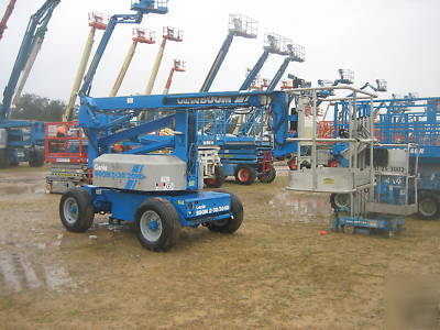 Genie Z30-20 electric boomlift articulating, air tires