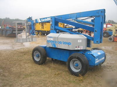 Genie Z30-20 electric boomlift articulating, air tires