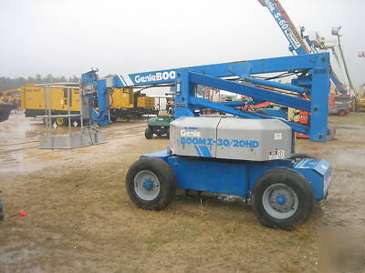 Genie Z30-20 electric boomlift articulating, air tires