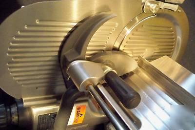 Hobart 2812 deli meat slicer w sharpener slightly used