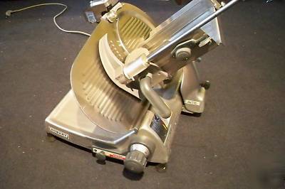 Hobart 2812 deli meat slicer w sharpener slightly used
