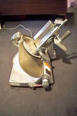 Hobart 2812 deli meat slicer w sharpener slightly used