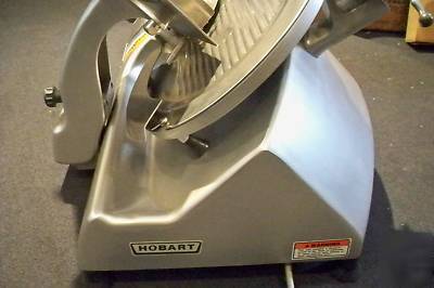 Hobart 2812 deli meat slicer w sharpener slightly used