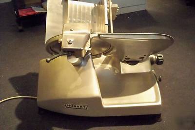 Hobart 2812 deli meat slicer w sharpener slightly used