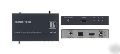 Kramer fc-46 FC46 hdmi audio de-embedder hdtv hd