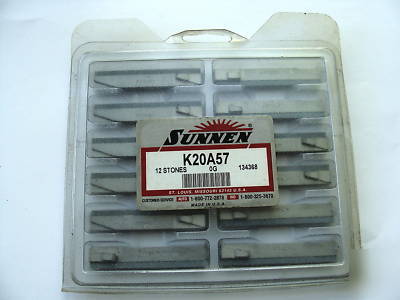 New sunnen K20A57 honing stones (12 stones) 