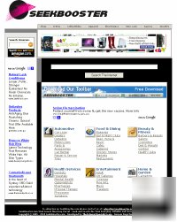 Seekbooster.com - 13 month old search engine directory