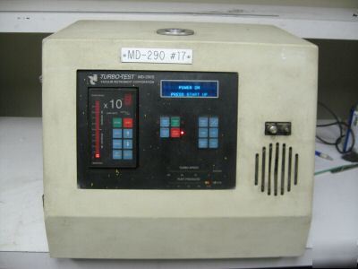Vacuum instruments - turbo test md-290S 