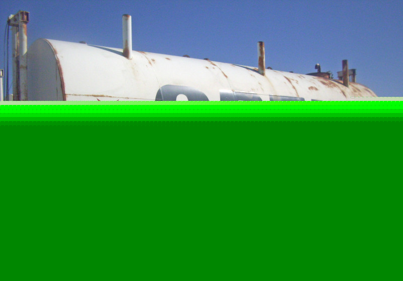 Water storage tank construction excavating highway job