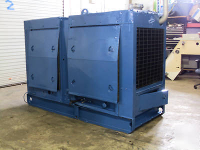 60KW detroit diesel generator 730 hrs 100 gal tank 