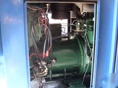 60KW detroit diesel generator 730 hrs 100 gal tank 