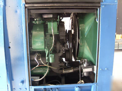 60KW detroit diesel generator 730 hrs 100 gal tank 