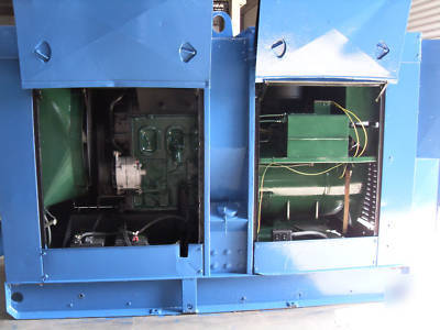 60KW detroit diesel generator 730 hrs 100 gal tank 