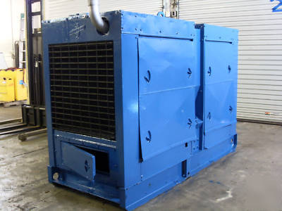 60KW detroit diesel generator 730 hrs 100 gal tank 
