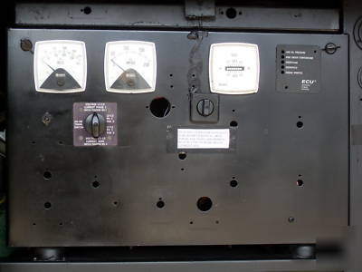60KW detroit diesel generator 730 hrs 100 gal tank 