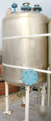 Alloy fabrication 150 gallon stainless steel tank