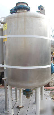 Alloy fabrication 150 gallon stainless steel tank