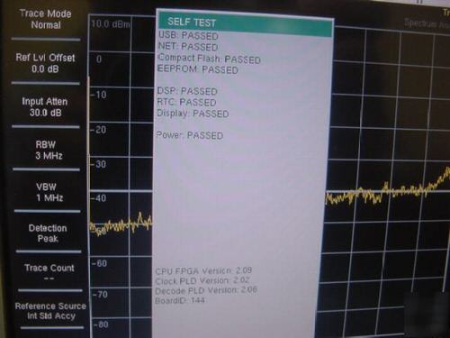 Anritsu MS2717A spectrum analyzer 100KHZ-7.1GHZ