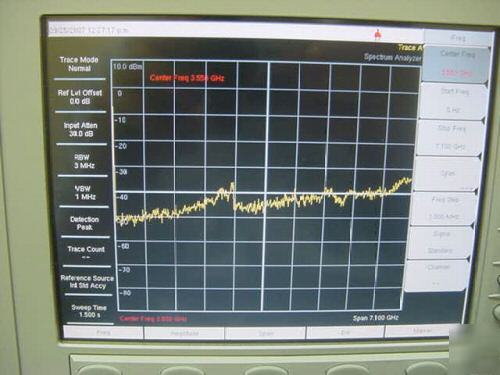 Anritsu MS2717A spectrum analyzer 100KHZ-7.1GHZ