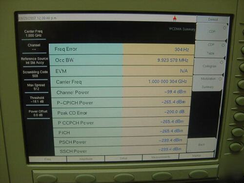 Anritsu MS2717A spectrum analyzer 100KHZ-7.1GHZ