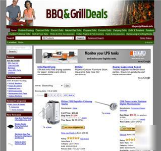 Bbq & grills store - website business for sale + domain