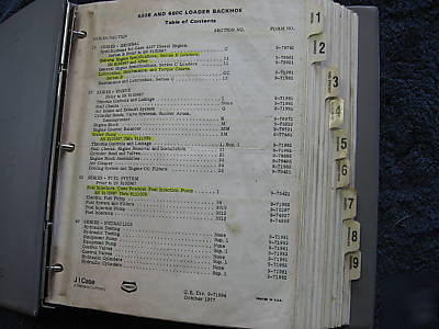 Case 680B & 680C loader backhoe tractor service manual