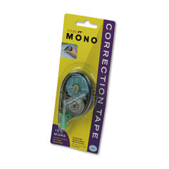 Correction tape with dispenser, 1/6X394, blue TOM68624