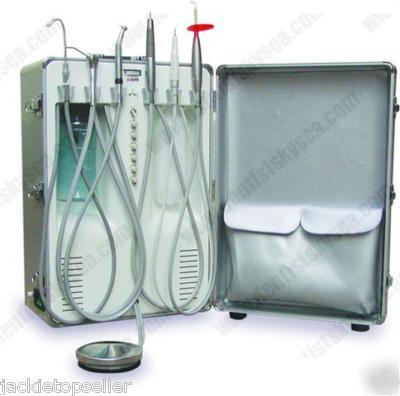 Dhd 130 portable dental unit with compressor all sets