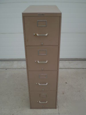 Filing cabinet - four drawer heavy duty filing cabinet