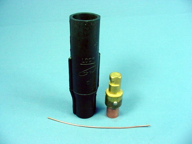 Leviton black 16 series cam plug 400A 600V 16V24-e