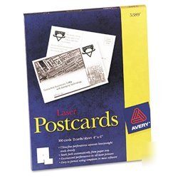 New avery post card 5389