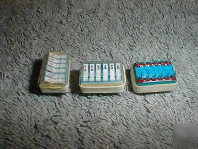 New dip switch 6-position moisture resistant (81 pcs) 
