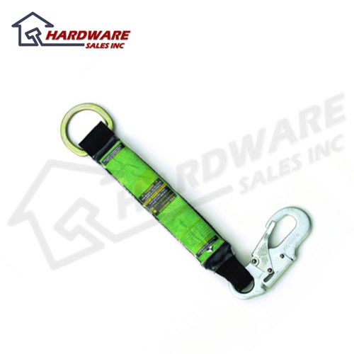 New super anchor safety 6025 shock absorber w/ snaphook 