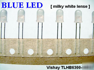 (60) soft diffused 5MM hi-eff blue leds nice indicators