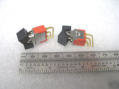 American miniature pc type spdt rocker switches 10 pcs