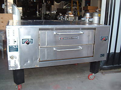 Bakers pride DS805 pizza oven hobart lincoln blodgett