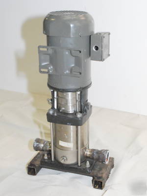 Boiler feedwater pump with motor