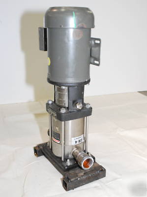 Boiler feedwater pump with motor