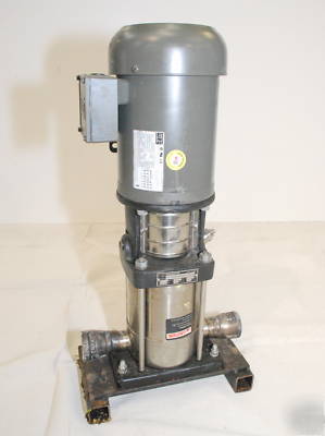 Boiler feedwater pump with motor