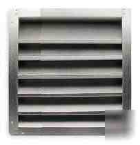 Dayton intake or exhaust louver adjustable width 3C972