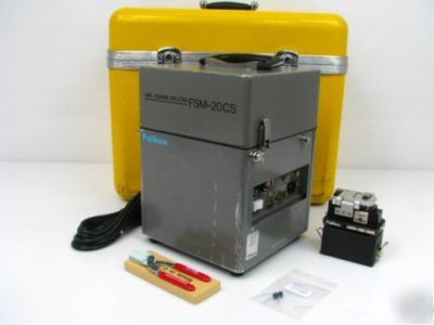 Fujikura fsm-20CS fusion splicer kit usa model