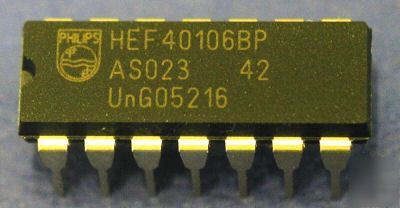 HEF40106 HEF40106BP inverting schmitt trigger 5PC fl,us