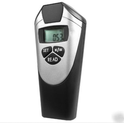 Laser measurement ultrasonic distance area volume devic