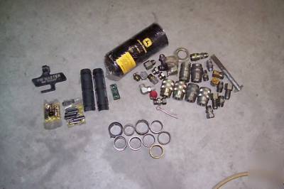 Misc parts for j d hoe stanly conn. teeth pins bushing